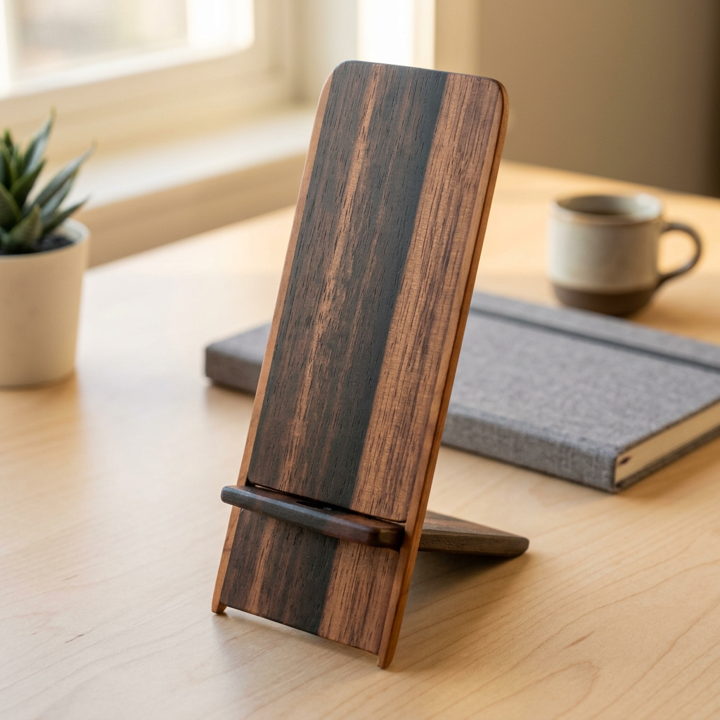 Wenge Phone Stand
